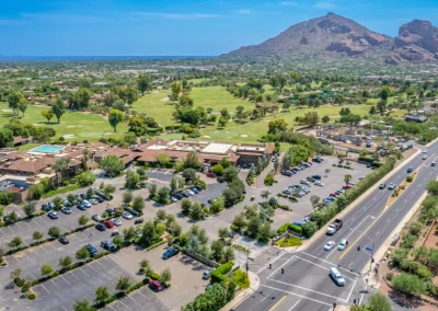 Assisted Living Paradise Valley Drone Shot Hummingbird the Whole Area