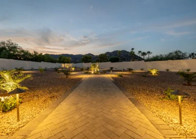 Assisted Living Paradise Valley Hummingbird Backyard Driveway