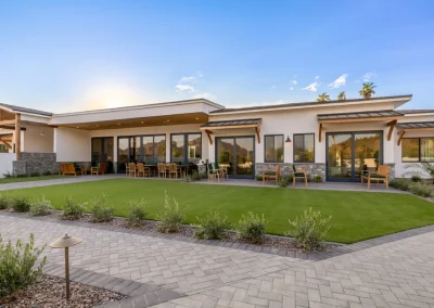 Assisted Living Paradise Valley Hummingbird Frontyard Landscape