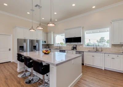 Camelback View Kitchen area Vista Living Assisted Living Leftside