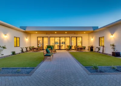 Vista Living Camelback Backyard dementia care