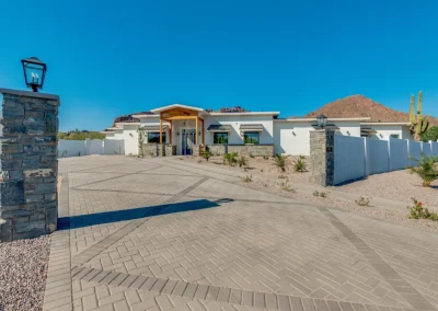 Vista Living Camelback Front of the House Driveway