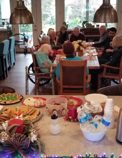 Vista Living Holiday cookie exchange